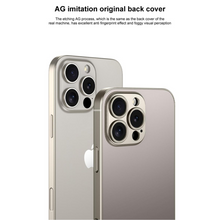 Load image into Gallery viewer, Matte Finish Protective TPU Back Case- iPhone