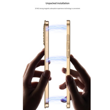 Load image into Gallery viewer, Matte Magsafe Case With Titanium Frame - iPhone