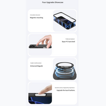 Load image into Gallery viewer, Matte Magsafe Case With Titanium Frame - iPhone