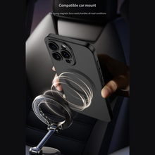 Load image into Gallery viewer, Matte Magsafe Case With Titanium Frame - iPhone