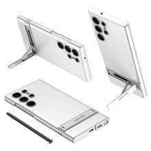 Load image into Gallery viewer, Shockproof Leather Side Stand Case For Galaxy S23 Ultra