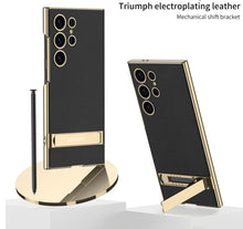 Load image into Gallery viewer, Triumph Luxe Electroplate Stand Case - Samsung