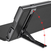 Load image into Gallery viewer, Flip Leather Side Stand Window Case For S24 Ultra