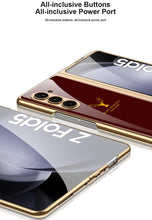 Load image into Gallery viewer, Samsung Galaxy Z Fold 5 Deer Pattern Glass Case