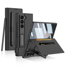Load image into Gallery viewer, Business Leather Side Flip Stand Case For Galaxy Z Fold 6