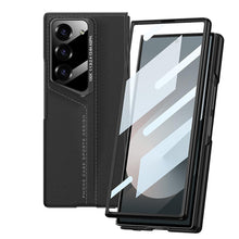Load image into Gallery viewer, Full Protection Leather Case & Screen Glass For Galaxy Z Fold 6