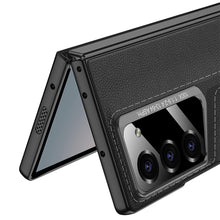 Load image into Gallery viewer, Full Protection Leather Case & Screen Glass For Galaxy Z Fold 6