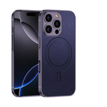 Load image into Gallery viewer, Shockproof Magsafe Leather Case- iPhone