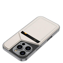 Load image into Gallery viewer, Ultra Thin Leather Card Holder and Magnetic Bracket With Kickstand Case- iPhone
