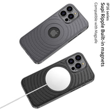Load image into Gallery viewer, Supi Ripple Built-in Magnets Back Case- iPhone