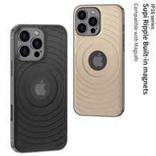 Load image into Gallery viewer, Supi Ripple Built-in Magnets Back Case- iPhone