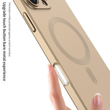 Load image into Gallery viewer, Matte Magsafe Case With Titanium Frame - iPhone