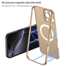 Load image into Gallery viewer, Matte Magsafe Case With Titanium Frame - iPhone