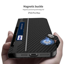 Load image into Gallery viewer, Executive Leather Flip Case for iPhone