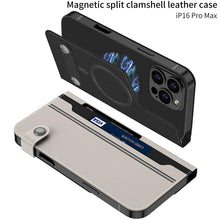 Load image into Gallery viewer, Executive Leather Flip Case for iPhone