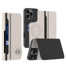 Load image into Gallery viewer, Executive Leather Flip Case for iPhone