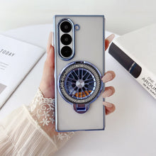 Load image into Gallery viewer, Electroplated Rotating Magnetic Case- Galaxy Z Fold 6