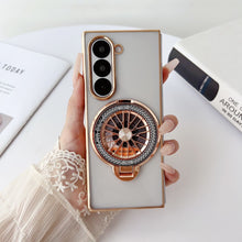 Load image into Gallery viewer, Electroplated Rotating Magnetic Case- Galaxy Z Fold 6