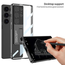 Load image into Gallery viewer, Transparent Bracket Case For Galaxy S25 Ultra