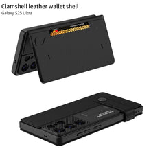 Load image into Gallery viewer, Business Leather Flip Stand Case For Galaxy S25 Ultra