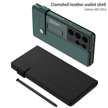 Load image into Gallery viewer, Business Leather Flip Stand Case For Galaxy S25 Ultra