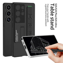 Load image into Gallery viewer, Elastic Wrist-Band Holder With Kick-Stand Case For Galaxy S25 Ultra