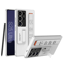 Load image into Gallery viewer, Elastic Wrist-Band Holder With Kick-Stand Case For Galaxy S25 Ultra