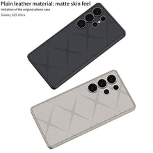 Load image into Gallery viewer, Business Texture Pattern Leather Case- Galaxy S25 Ultra