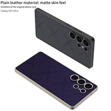 Load image into Gallery viewer, Business Texture Pattern Leather Case- Galaxy S25 Ultra