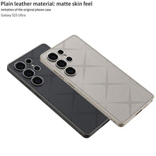 Load image into Gallery viewer, Business Texture Pattern Leather Case- Galaxy S25 Ultra
