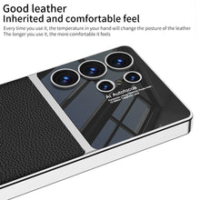 Load image into Gallery viewer, Electroplated Leather Duo Tone Frosted Case For Galaxy S25 Ultra