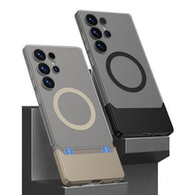 Load image into Gallery viewer, Matte Dual-Tone Slider Frosted Case - Samsung