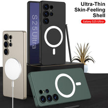 Load image into Gallery viewer, Shockproof Magsafe Matte Soft Silicon Case- Samsung