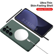 Load image into Gallery viewer, Shockproof Magsafe Matte Soft Silicon Case- Samsung