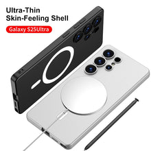 Load image into Gallery viewer, Shockproof Magsafe Matte Soft Silicon Case- Samsung