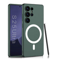 Load image into Gallery viewer, Shockproof Magsafe Matte Soft Silicon Case- Samsung