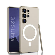 Load image into Gallery viewer, Shockproof Magsafe Matte Soft Silicon Case- Samsung