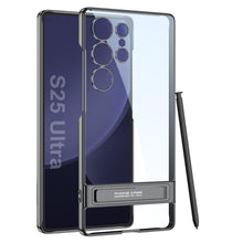 Load image into Gallery viewer, Ultra Clear Hybrid Transparent Side Stand Case- Samsung