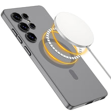 Load image into Gallery viewer, Matte Magsafe Case With Titanium Frame - Samsung