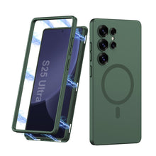 Load image into Gallery viewer, Matte Magsafe Case With Titanium Frame - Samsung