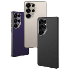 Load image into Gallery viewer, Quilted Classic Plain Leather Craft Case- Samsung