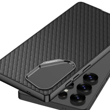 Load image into Gallery viewer, Quilted Classic Plain Leather Craft Case- Samsung