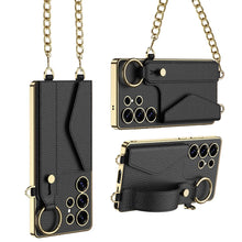 Load image into Gallery viewer, Luxury Antic Designer Leather Wallet Phone Case- Samsung