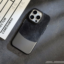 Load image into Gallery viewer, Electroplating Flannel Cases- iPhone 16 Series