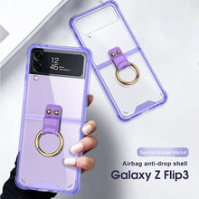 Load image into Gallery viewer, Acrylic Ring Case For Samsung Galaxy Z Flip 3