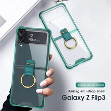 Load image into Gallery viewer, Acrylic Ring Case For Samsung Galaxy Z Flip 3