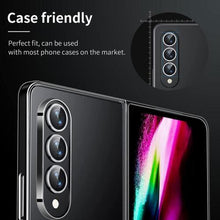 Load image into Gallery viewer, Metal Camera Protector For Samsung Galaxy Z Fold 4 Lens Ring Glass Protector.