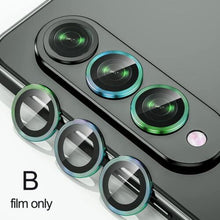 Load image into Gallery viewer, Metal Camera Protector For Samsung Galaxy Z Fold 4 Lens Ring Glass Protector.