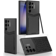 Load image into Gallery viewer, Defender Leather Case For Galaxy S24 Ultra