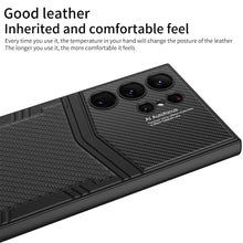 Load image into Gallery viewer, Defender Leather Case For Galaxy S24 Ultra